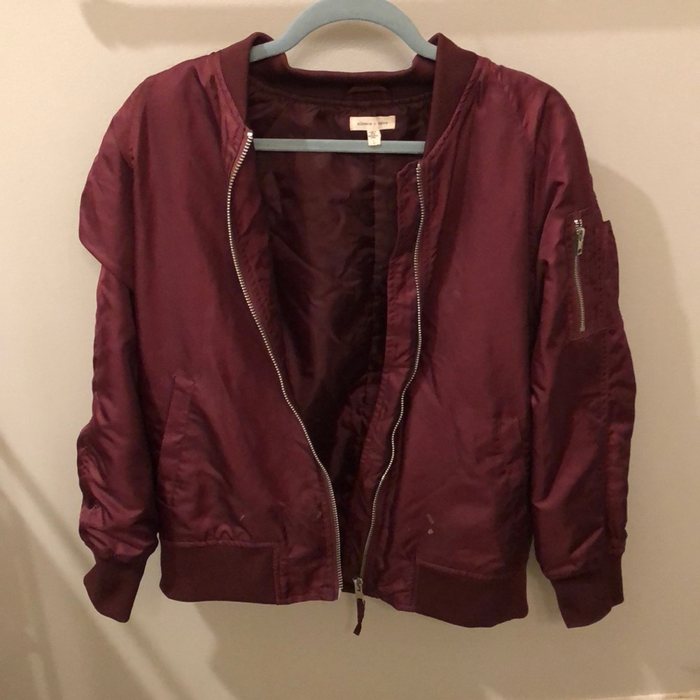 Red jacket